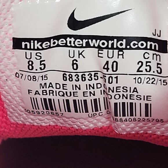 Nike Air Max Tailwind Women's Gray Pink Running Shoes 683635-501 US Size 8.5 - Picture 8 of 8